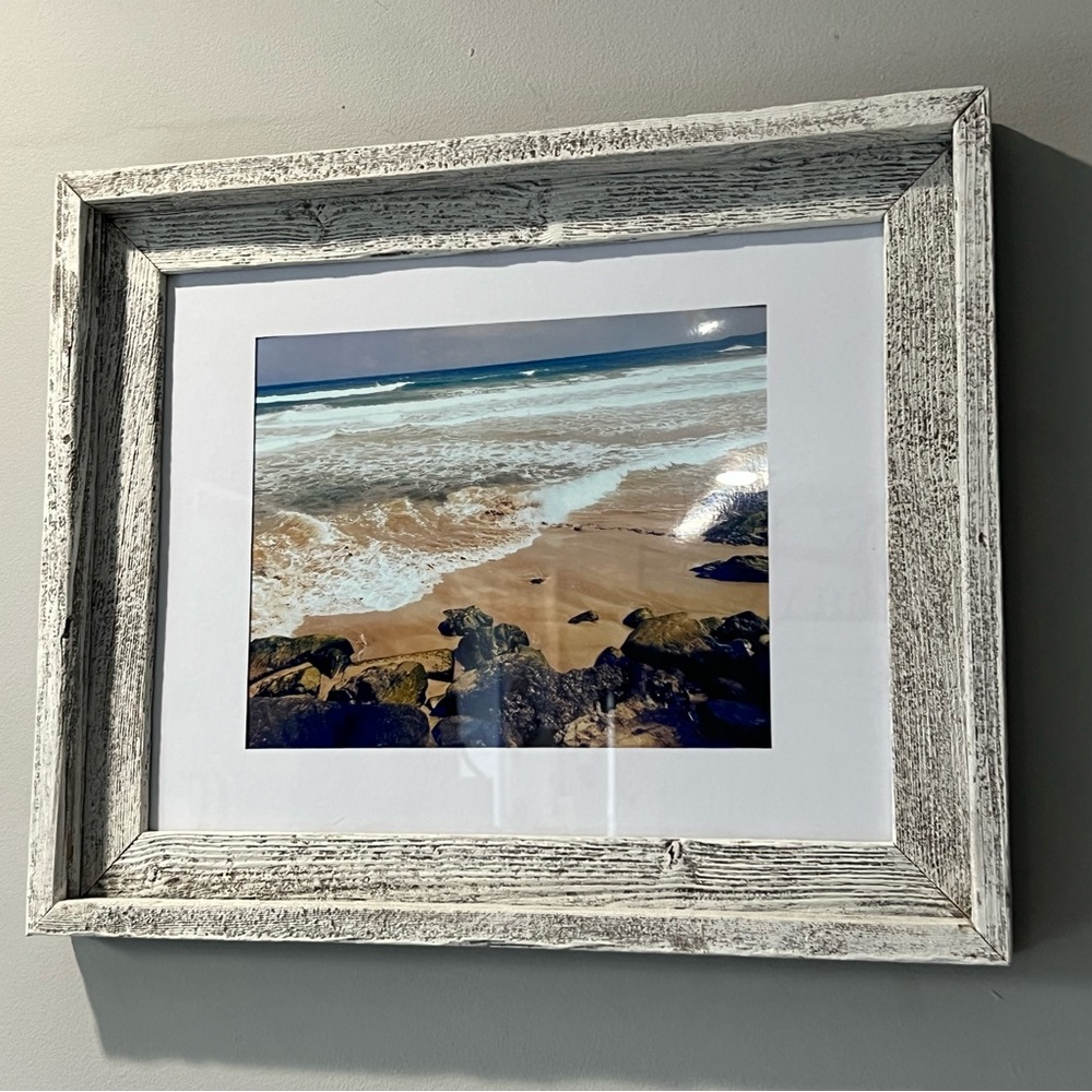 Coastal Original Framed Print 11x14